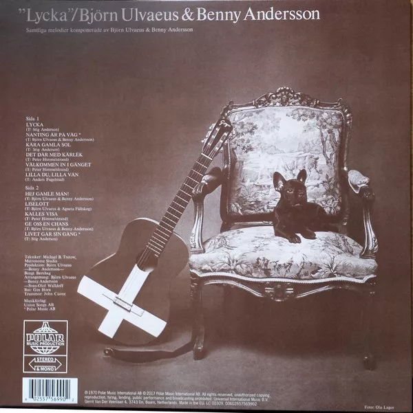 Björn Ulvaeus & Benny Andersson - Lycka (Limited Edition) 2 Björn Ulvaeus & Benny Andersson - Lycka (Limited Edition) - Image 2