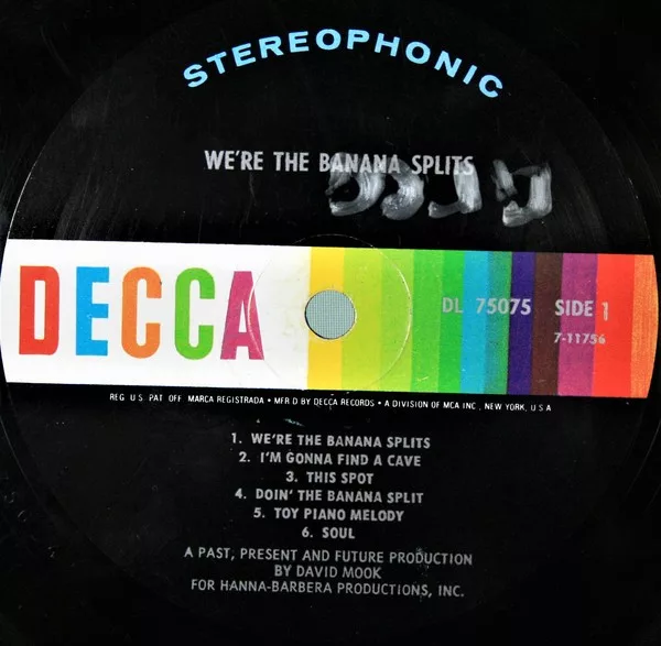 The Banana Splits - We're The Banana Splits - Vinyl Pussycat