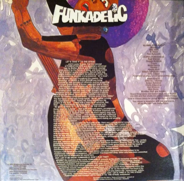 Funkadelic - Let's Take It To The Stage - Vinyl Pussycat Records