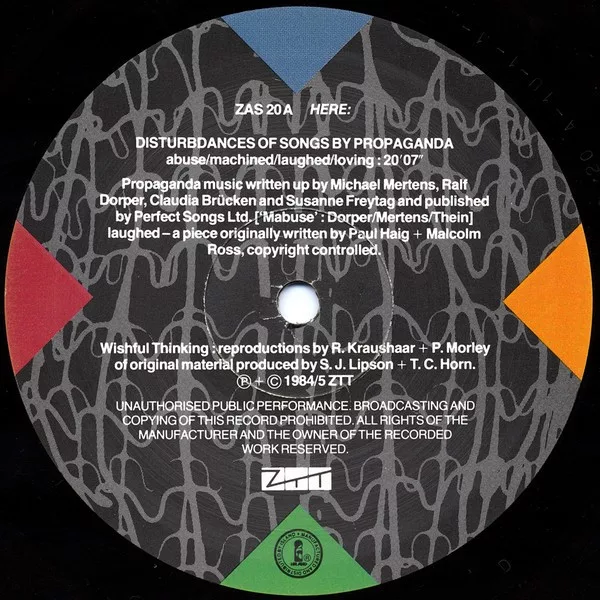 Propaganda - Wishful Thinking (UK) 3 Propaganda - Wishful Thinking (UK) - Image 3