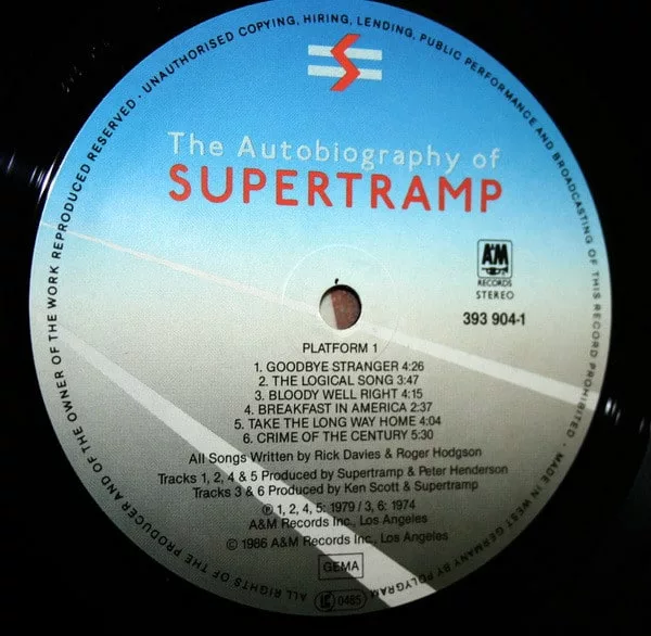 Supertramp - The Autobiography Of Supertramp 3 Supertramp - The Autobiography Of Supertramp - Image 3