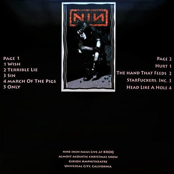 Nine Inch Nails – Live At KROQ - Vinyl Pussycat Records