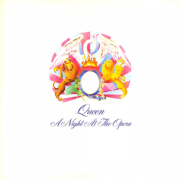 稀少UKオリジナルBLAIR'S刻印Queen Night Opera レコード 稀少UKオリジナルBLAIR'S刻印Queen Night Opera レコード