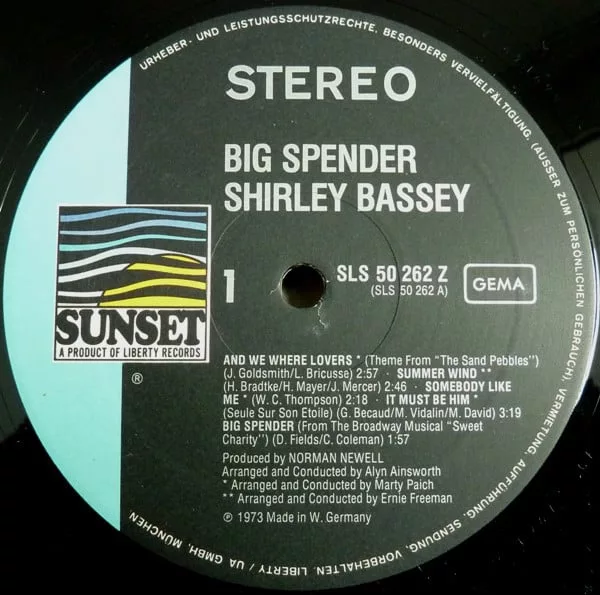 Shirley Bassey - Big Spender 3 Shirley Bassey - Big Spender - Image 3