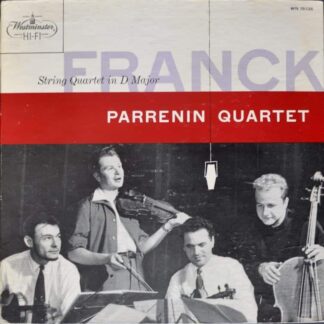 Franck, Parrenin Quartet ‎– String Quartet in D Major