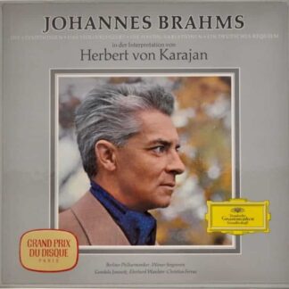 Johannes Brahms - Herbert von Karajan / Berliner Philharmoniker ‎– Die 4 Symphonien · Das Violinkonzert · Die Haydn-Variationen · Ein Deutsches Requiem