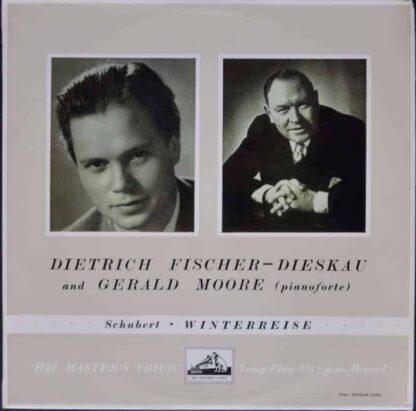 Dietrich Fischer-Dieskau / Gerald Moore ‎– Schubert Winterreise