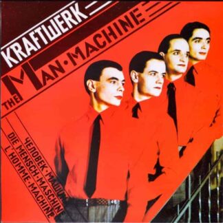 Kraftwerk ‎– Die Mensch-Maschine Red Vinyl