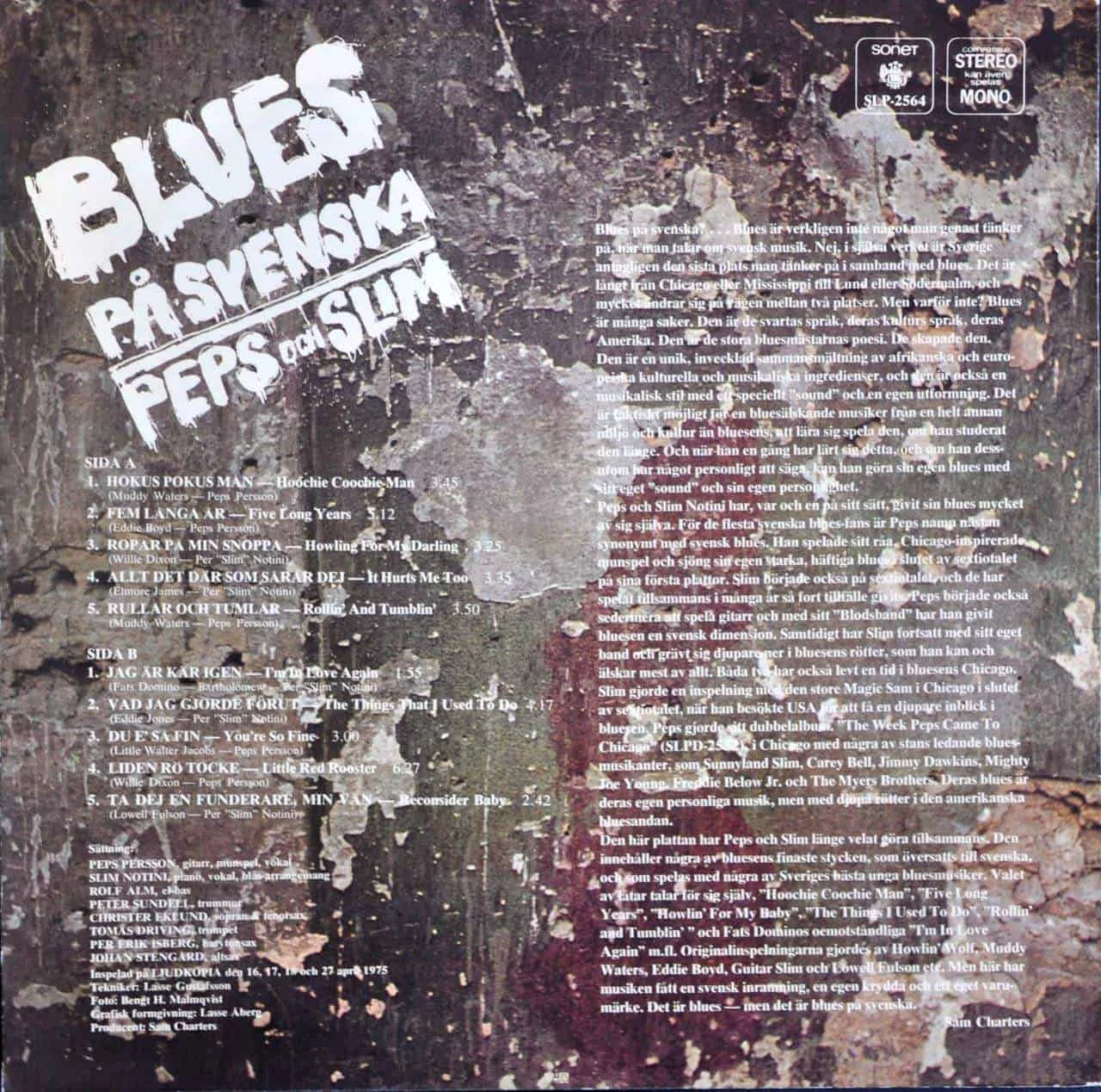 Peps Och Slim – Blues På Svenska 2 Peps Och Slim – Blues På Svenska