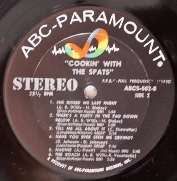 Spats, The ‎– Cookin' With The Spats
