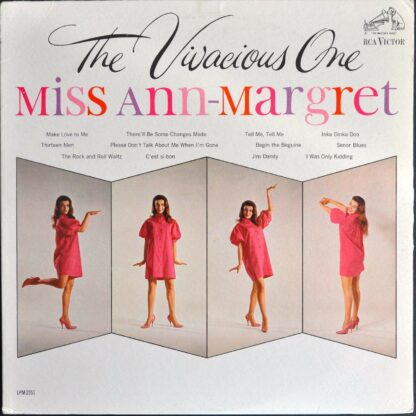 Ann Margret ‎– The Vivacious One "Mono"