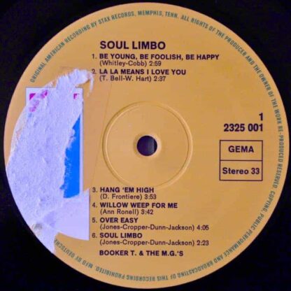 Booker T & The MG's ‎– Soul Limbo (2)