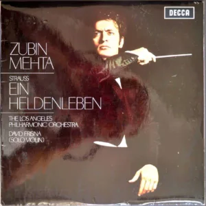 Zubin Mehta, Richard Strauss, Los Angeles Philharmonic Orchestra, The, David Frisina ‎– Ein Heldenleben