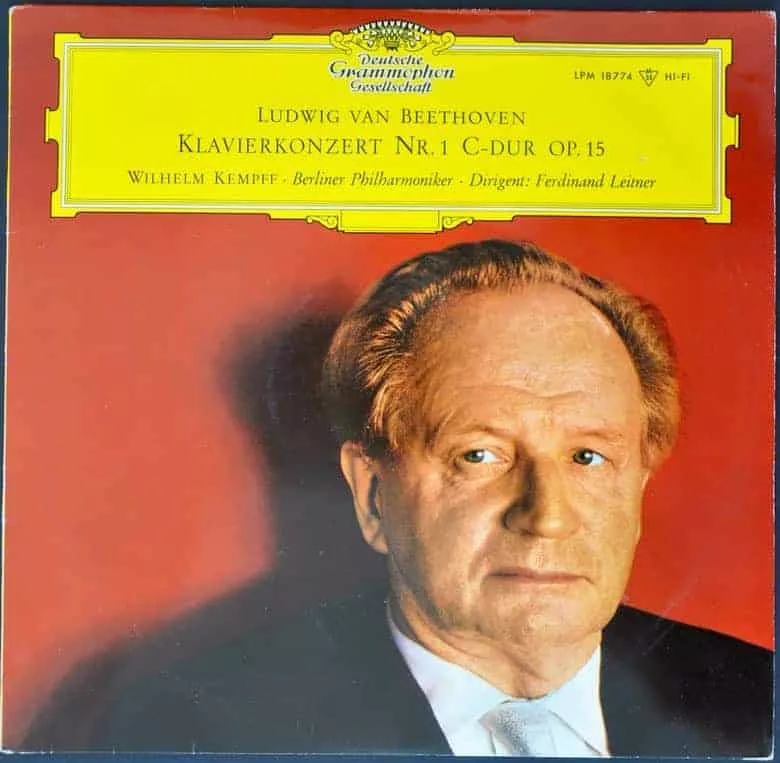 Ludwig Van Beethoven, Wilhelm Kempff, Berlin Philharmonics, Ferdinand Leitner – Piano Concerto No.1, In C, Op.15 1 Bob Dylan – Bob Dylan (Japanese Pressing)