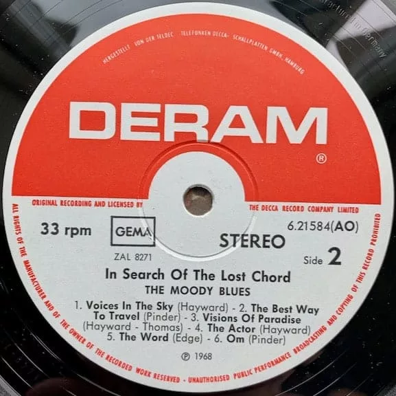 The Moody Blues – In Search Of The Lost Chord 2 The Moody Blues – In Search Of The Lost Chord