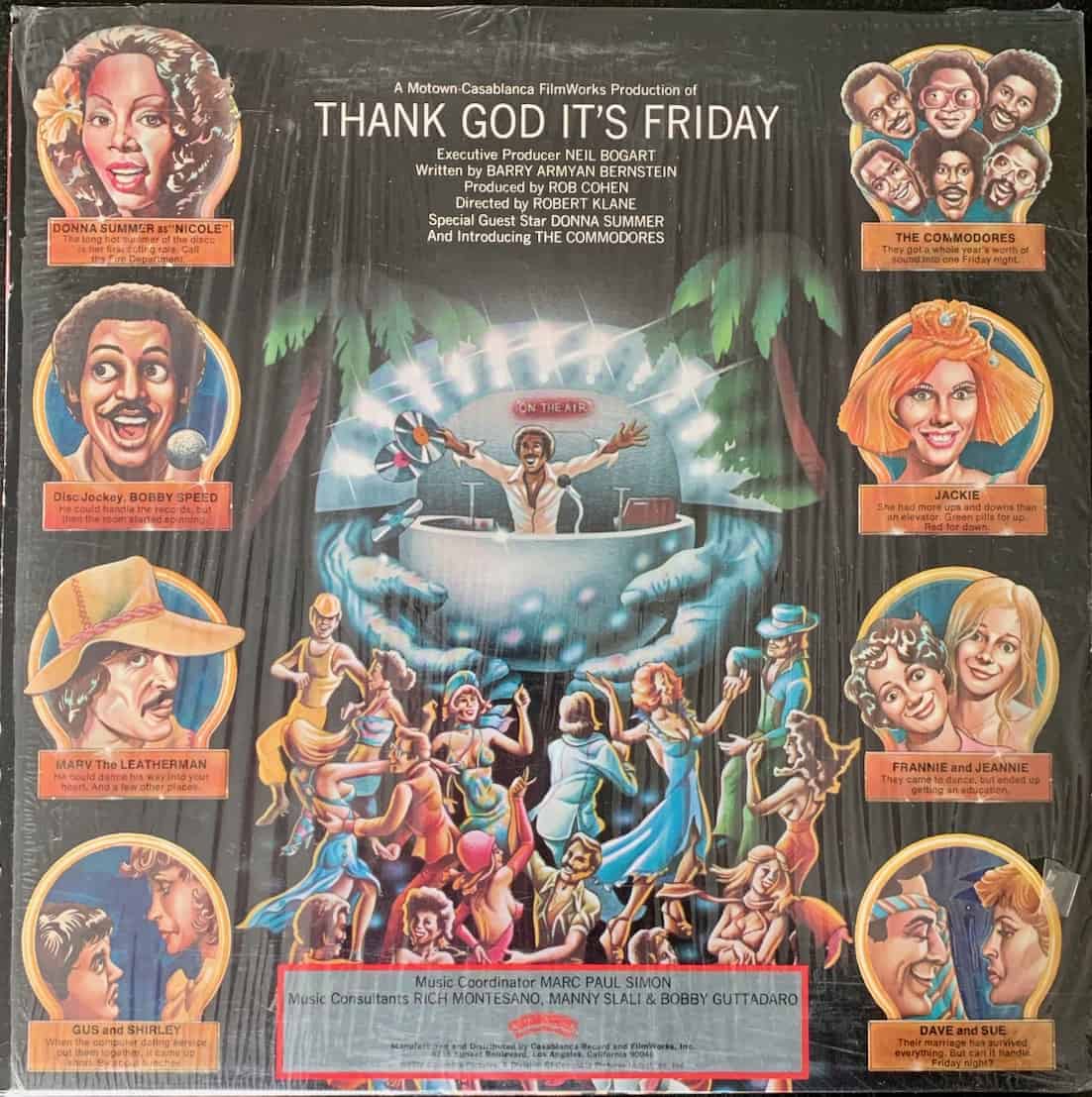Thank God It's Friday (The Original Motion Picture Soundtrack) - Vinyl ...