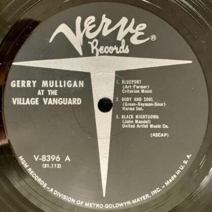Gerry Mulligan And The Concert Jazz Band ‎– At The Village Vanguard