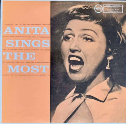 Anita O'Day ‎– Anita Sings The Most (Japanese Pressing)
