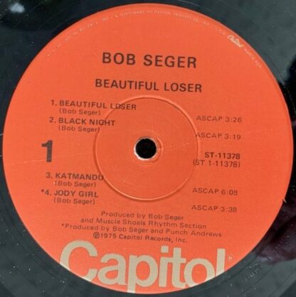 Bob Seger ‎– Beautiful Loser