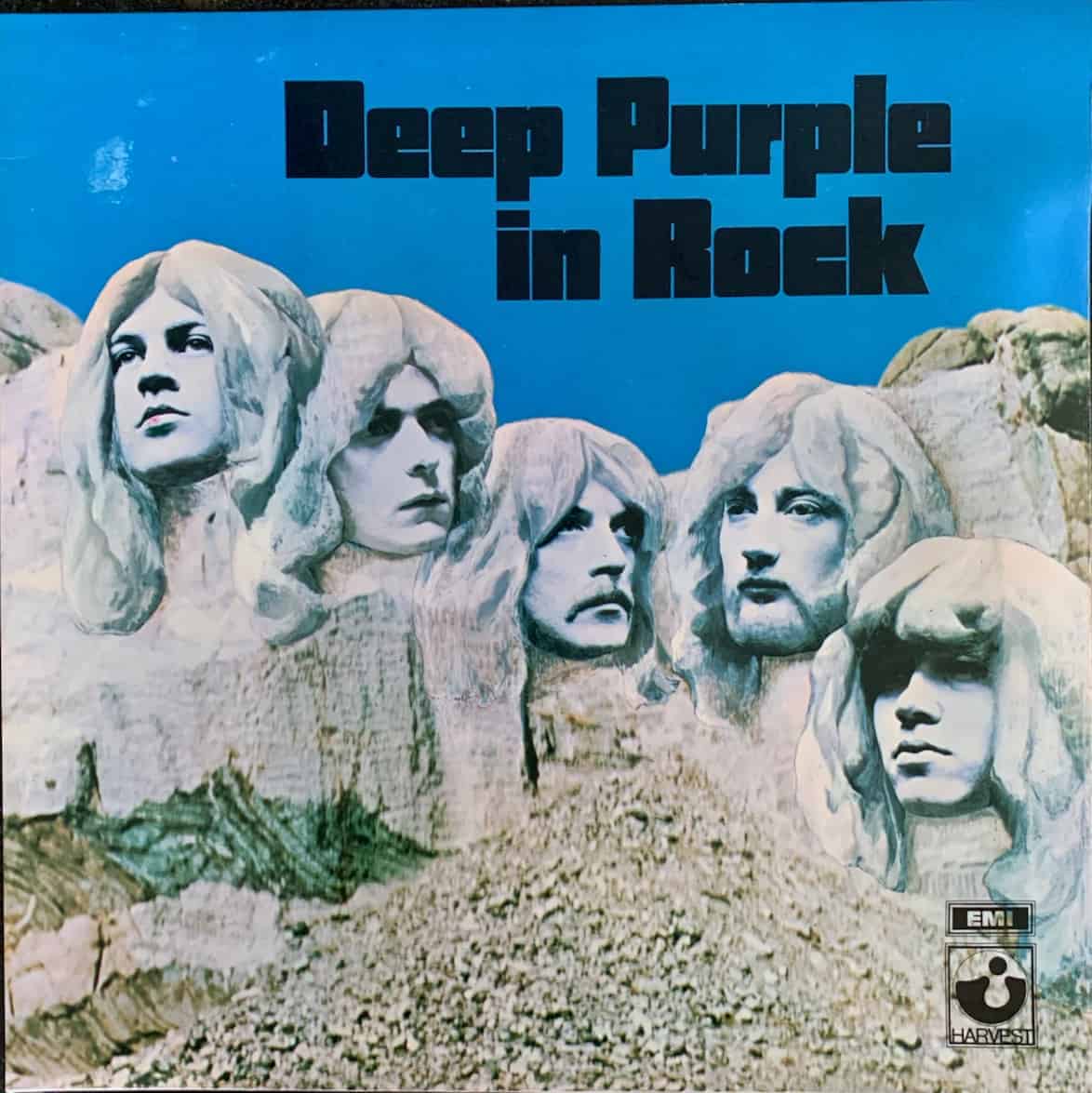 Purple ‎– Deep Purple In Rock (UK) - Pussycat Records