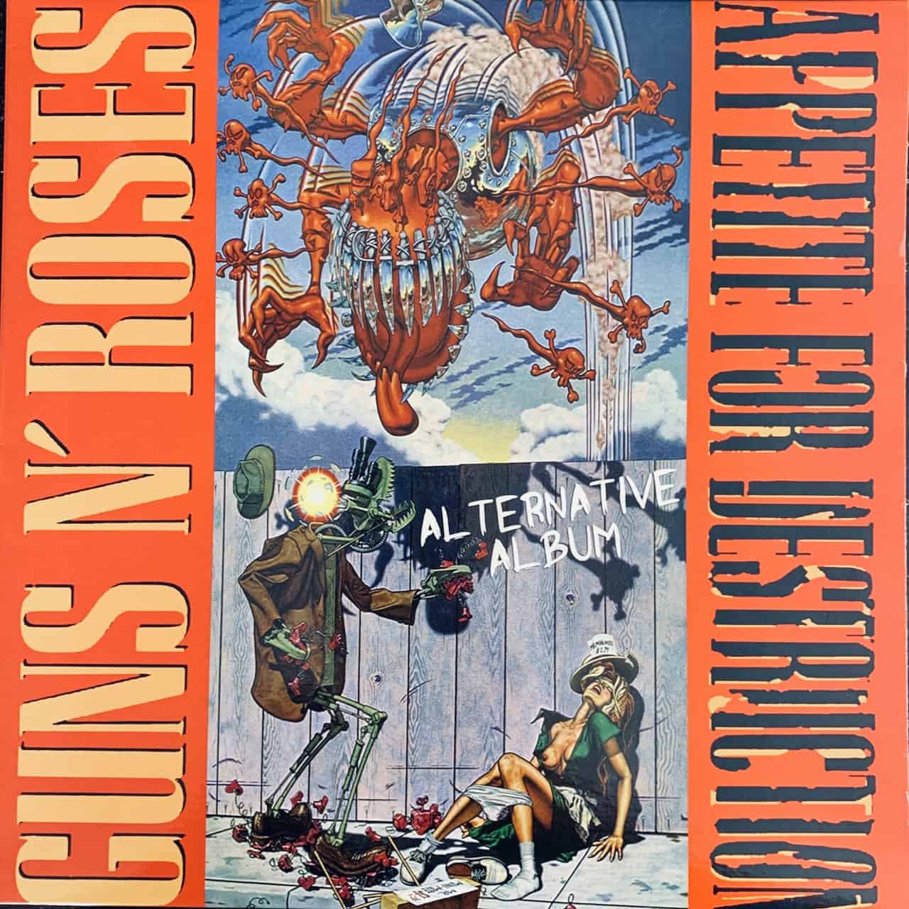 Guns N' Roses Appetite For Destruction Alternative Album (White Vinyl) - Vinyl Pussycat