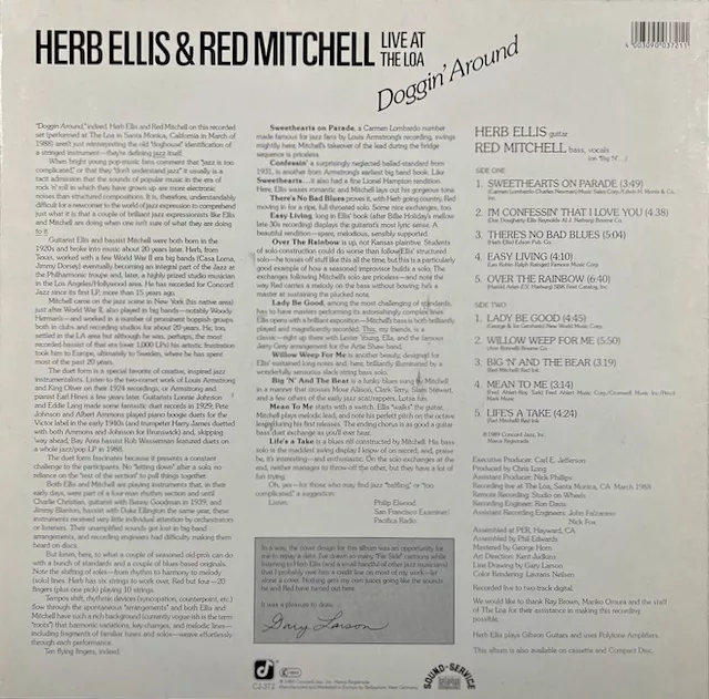 Herb Ellis, Red Mitchell – Doggin' Around 3 Herb Ellis, Red Mitchell – Doggin' Around