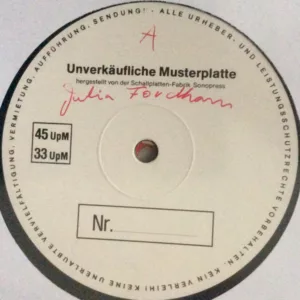 Julia Fordham - Julia Fordham (Test Pressing)