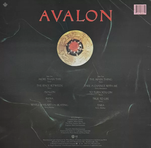 Roxy Music – Avalon 2 Roxy Music – Avalon - Image 2