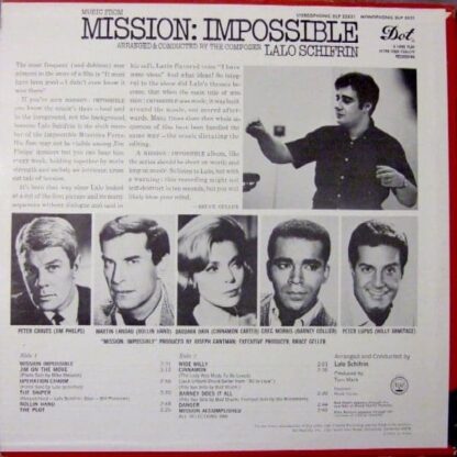 Lalo Schifrin ‎– Music From Mission: Impossible