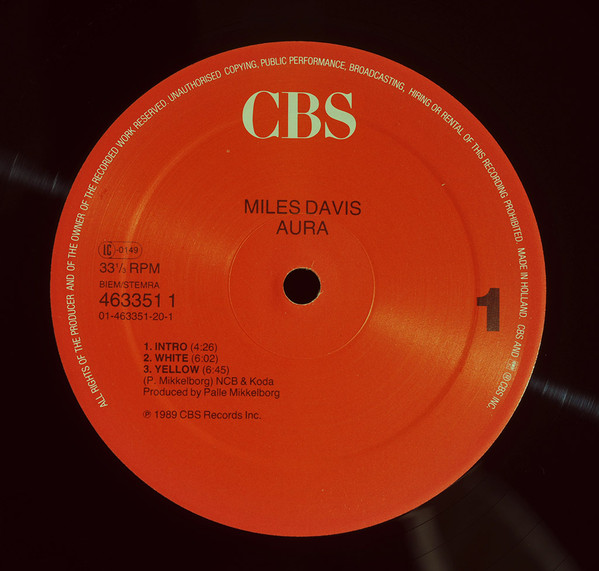 Miles - Aura Vinyl Records