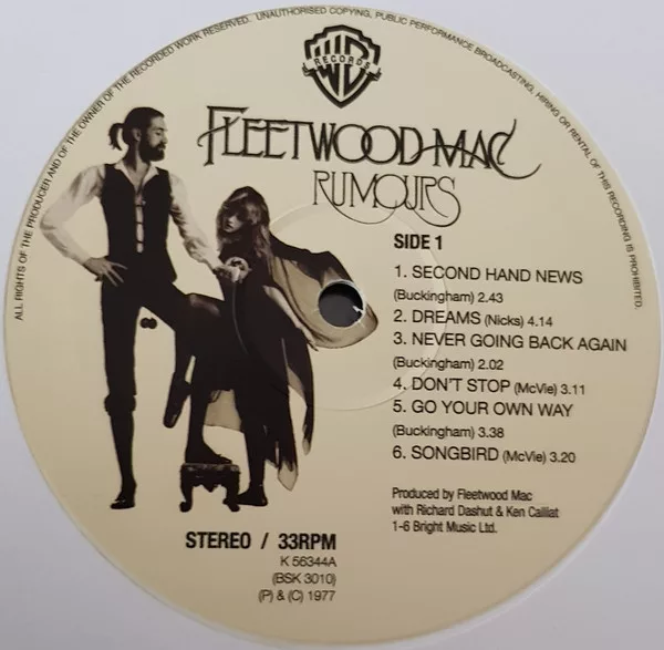 【新品未開封】【レコード】Fleetwood Mac Rumours Fleetwood Mac Rumours Brand New Sealed Vinyl, LP, Album