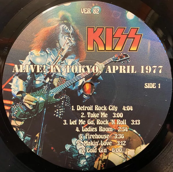 Kiss – Alive! In Tokyo, April 1977 - Vinyl Pussycat Records