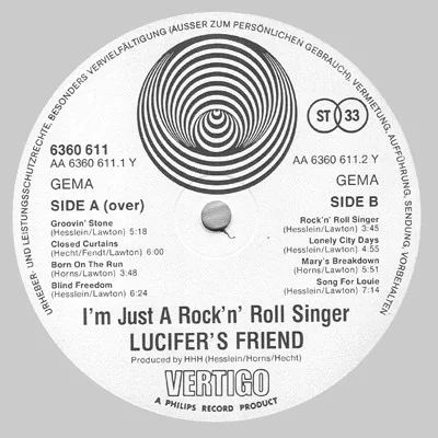 Lucifer's Friend - I'm Just A Rock 'N' Roll Singer (Swirl) 3 Lucifer's Friend - I'm Just A Rock 'N' Roll Singer (Swirl) - Image 3