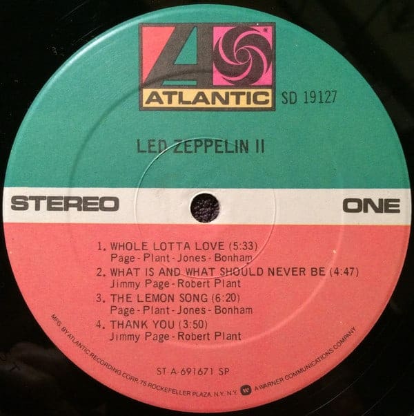 led zeppelin 2  レコード