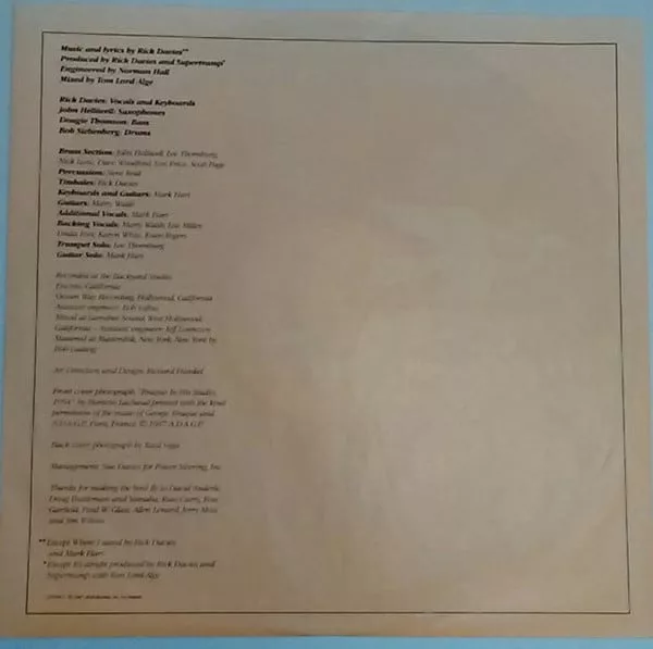 Supertramp - Free As A Bird 4 Supertramp - Free As A Bird - Image 4