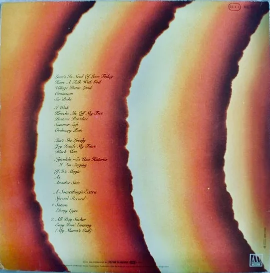 Stevie Wonder ‎– Songs In The Key Of Life (Limited Edition