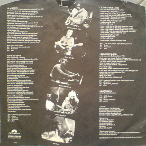 Babatunde Tony Ellis - Change Will Come - Vinyl Pussycat Records