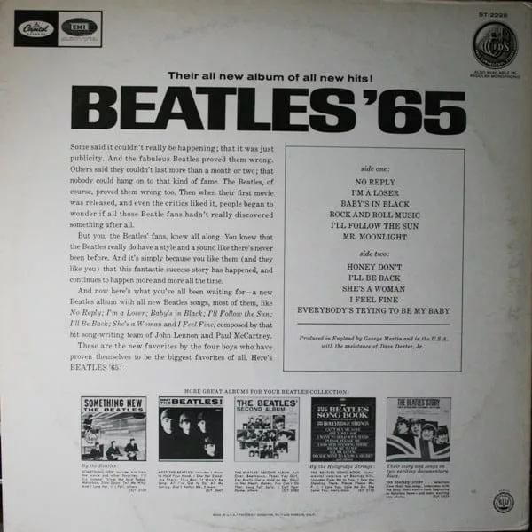 The Beatles - Beatles '65 2 The Beatles - Beatles '65 - Image 2