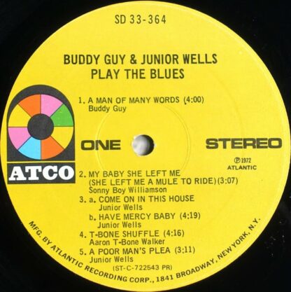 Buddy Guy & Junior Wells ‎– Play The Blues