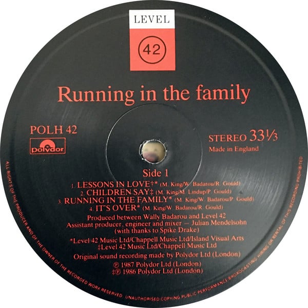 Level Running In The Family (Platinum Edition) - Pussycat