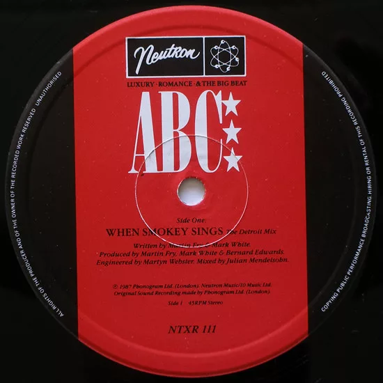 ABC - When Smokey Sings (The Detroit Mix) UK 3 ABC - When Smokey Sings (The Detroit Mix) UK - Image 3