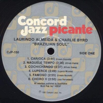 Laurindo Almeida - Charlie Byrd ‎– Brazilian Soul