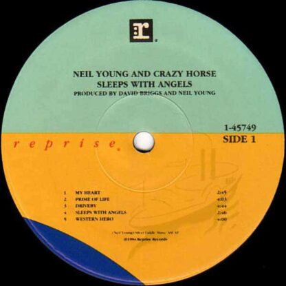 Neil Young & Crazy Horse ‎– Sleeps With Angels
