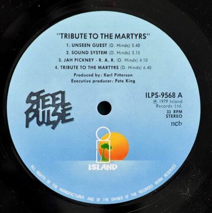 Steel Pulse ‎– Tribute To The Martyrs