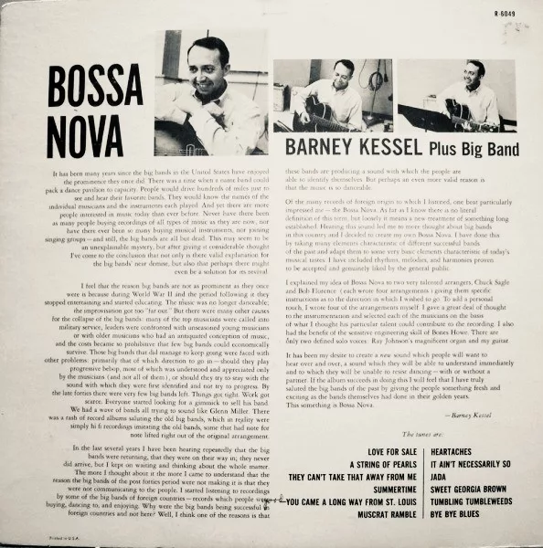 Barney Kessel - Bossa Nova (US) 3 Barney Kessel - Bossa Nova (US)