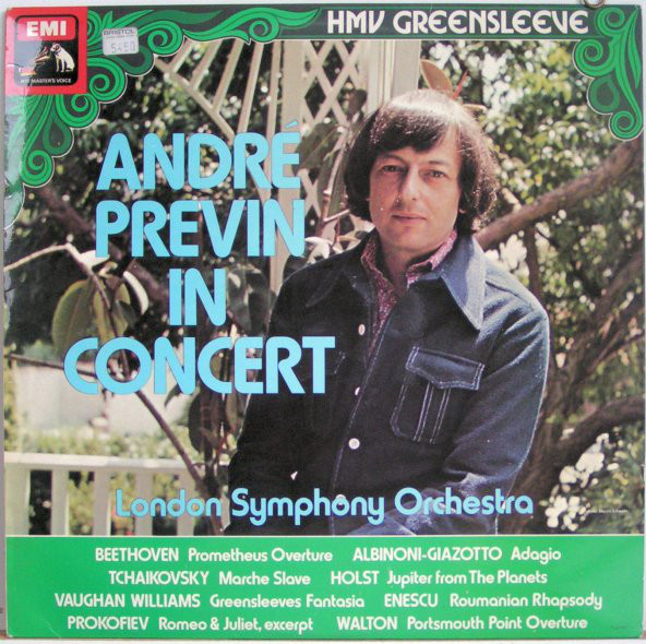 André Previn, The London Symphony Orchestra - André Previn In Concert ...