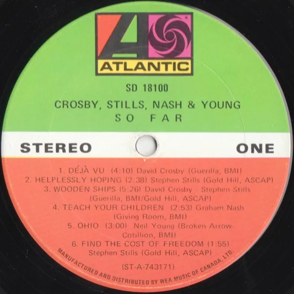 Crosby, Stills, Nash & Young - So Far (Embossed) 2 Crosby, Stills, Nash & Young - So Far (Embossed) - Image 2
