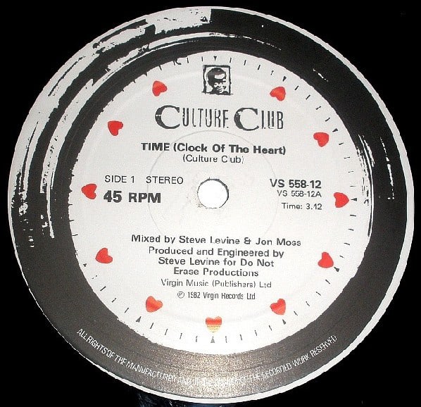 Culture Club - Time (Clock Of The Heart) - Vinyl Pussycat Records