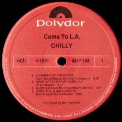 Chilly ‎– Come To LA