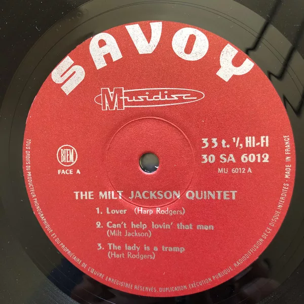 Milt Jackson Quintet - The Milt Jackson Quintet 3 Milt Jackson Quintet - The Milt Jackson Quintet - Image 3